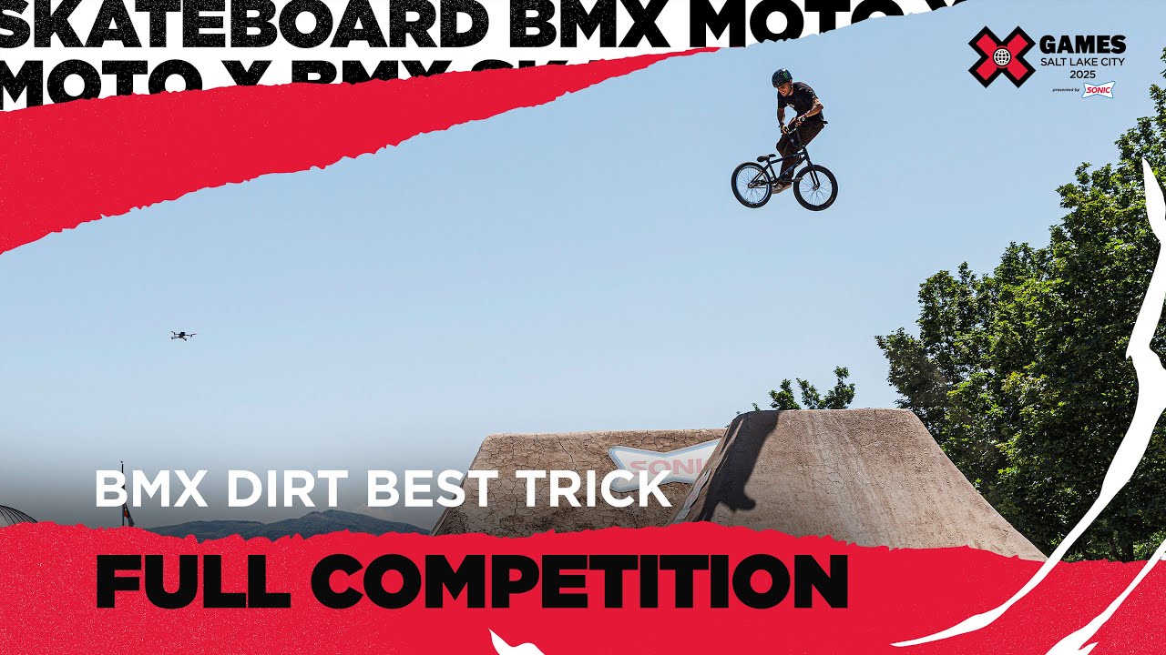 Imagem de destaque para: BMX Dirt Best Trick: FULL COMPETITION | X Games Salt Lake City 2025