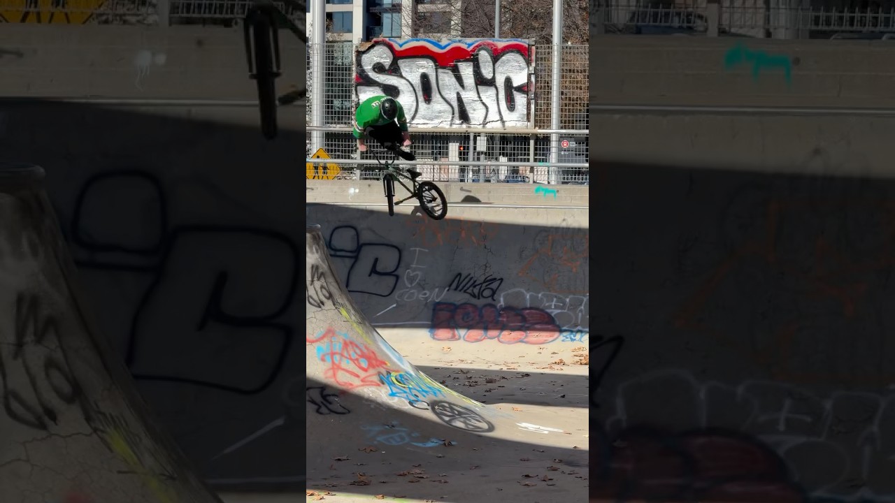 Imagem de destaque para: Solo shred with Troy Harradine. #bmx