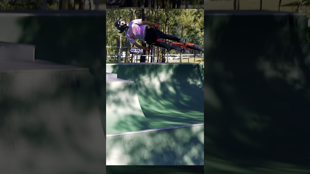 Imagem de destaque para: Another wild one from Hard Yards 4, Sam Grace getting buck! Watch the full video on our channel.#bmx