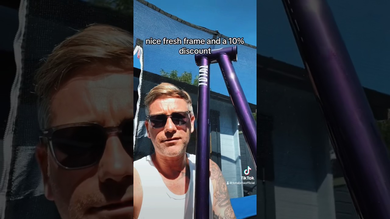 Imagem de destaque para: Hit up totalbmx.com for a 10% discount on ALL BMX frames use code Total10 #bmx #totalbmx #bmxframe